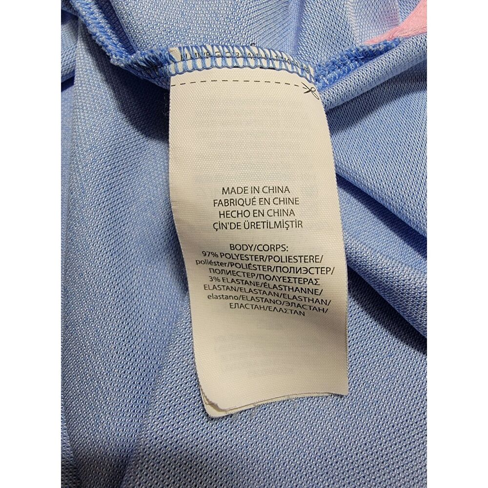 RLX Ralph Lauren Light Blue Blackhawk Polo Shirt - XL - Picture 4 of 7